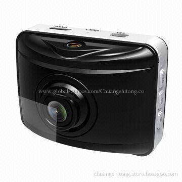 2.7-inch Full HD 1,080P/30fps Car Dashboard Camera, Built-in G-sensor, SOS, Built-in 200mAh Battery